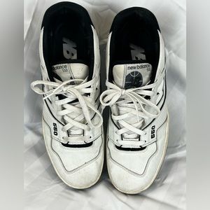 White New Balance 550 - size US13